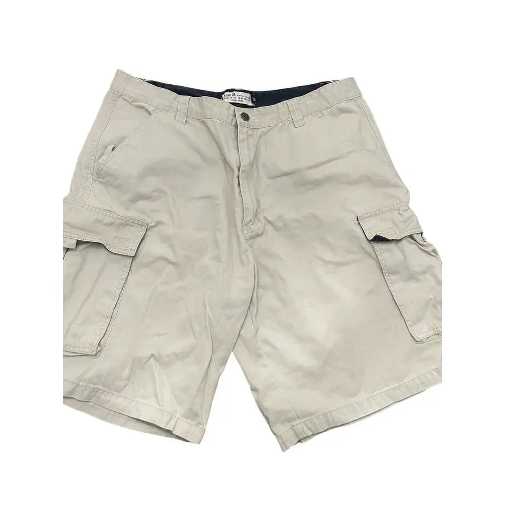 Vintage Y2K Plugg Cotton Cargo Shorts 36